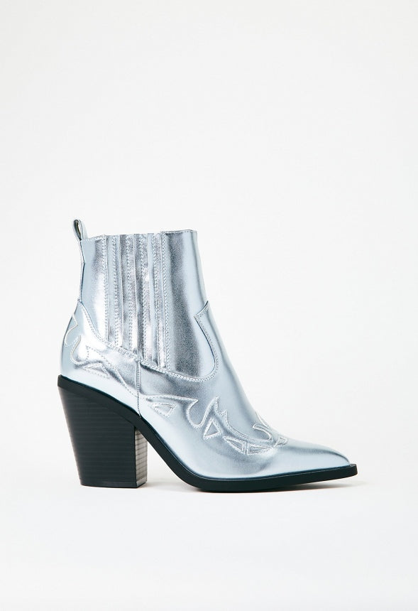 Faye Pointed Toe Bootie Angel Falls Blue