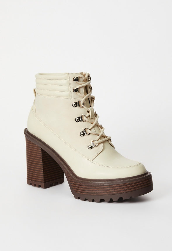 Alessia Platform Bootie Birch