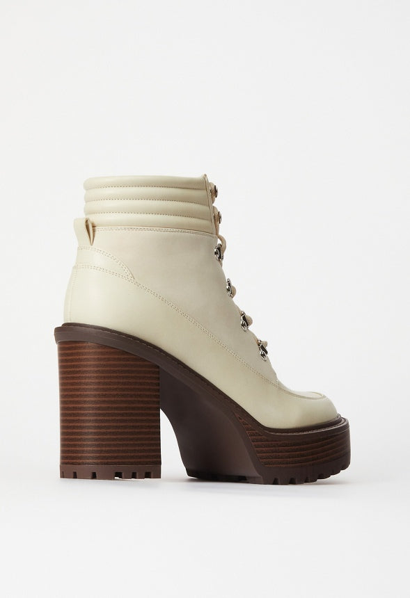 Alessia Platform Bootie Birch