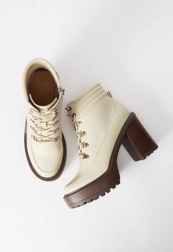 Alessia Platform Bootie Birch