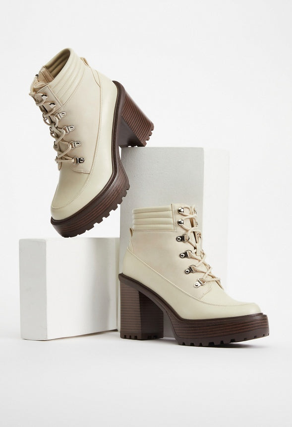 Alessia Platform Bootie Birch