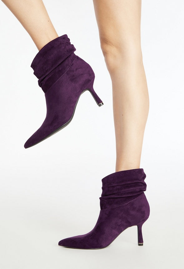 Nava Stiletto Bootie Acai Purple