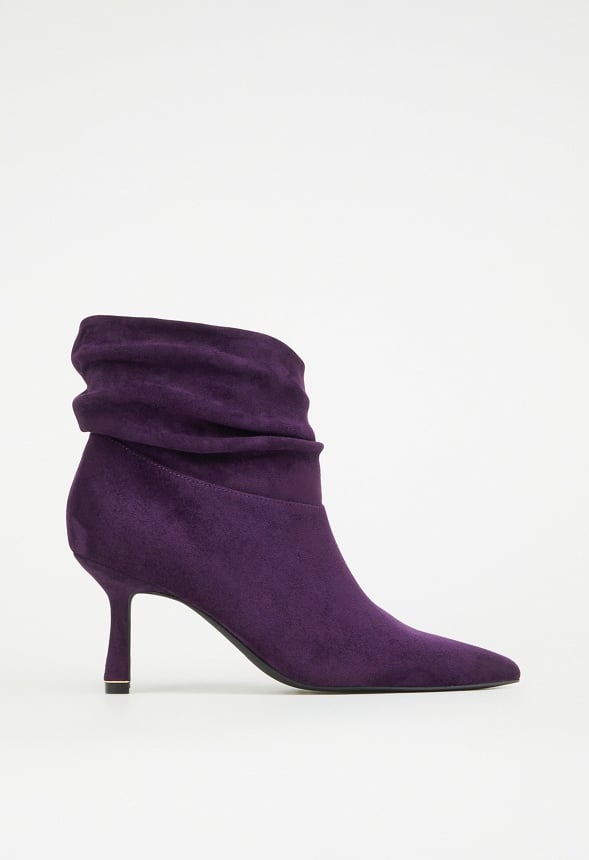 Nava Stiletto Bootie Acai Purple