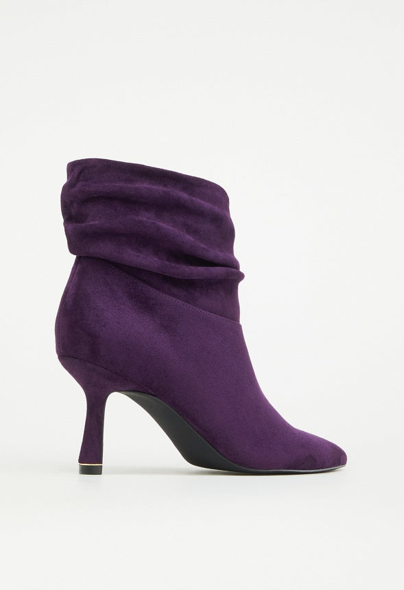 Nava Stiletto Bootie Acai Purple