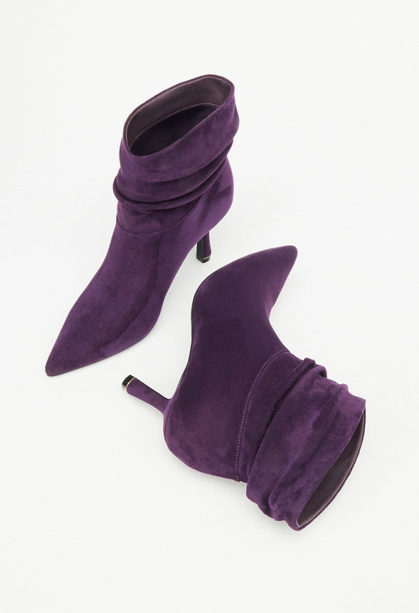 Nava Stiletto Bootie Acai Purple