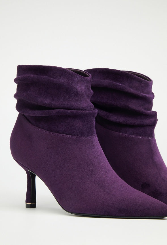 Nava Stiletto Bootie Acai Purple