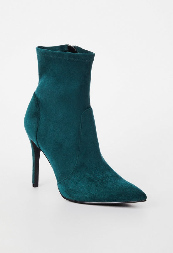 Shanae Stiletto Bootie Forest Biome