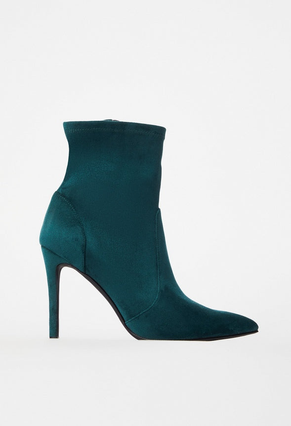 Shanae Stiletto Bootie Forest Biome