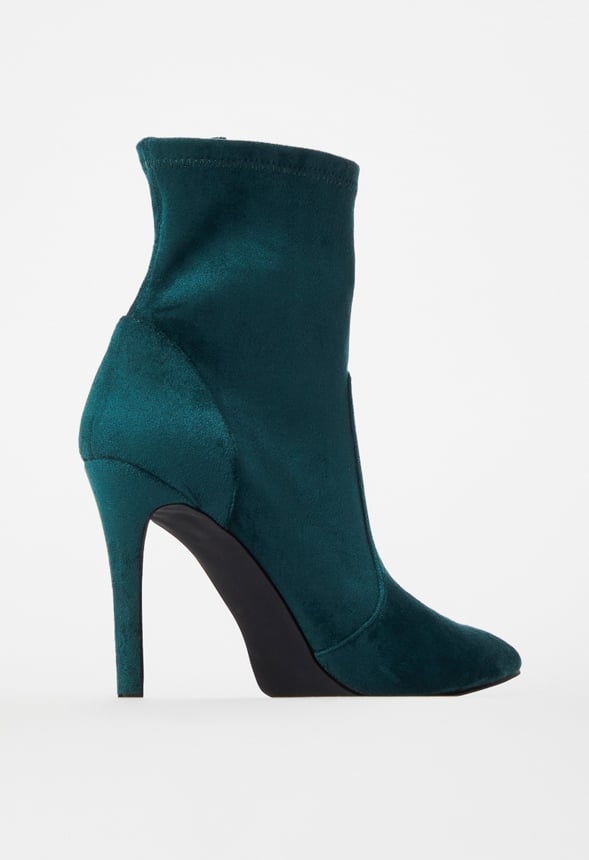 Shanae Stiletto Bootie Forest Biome