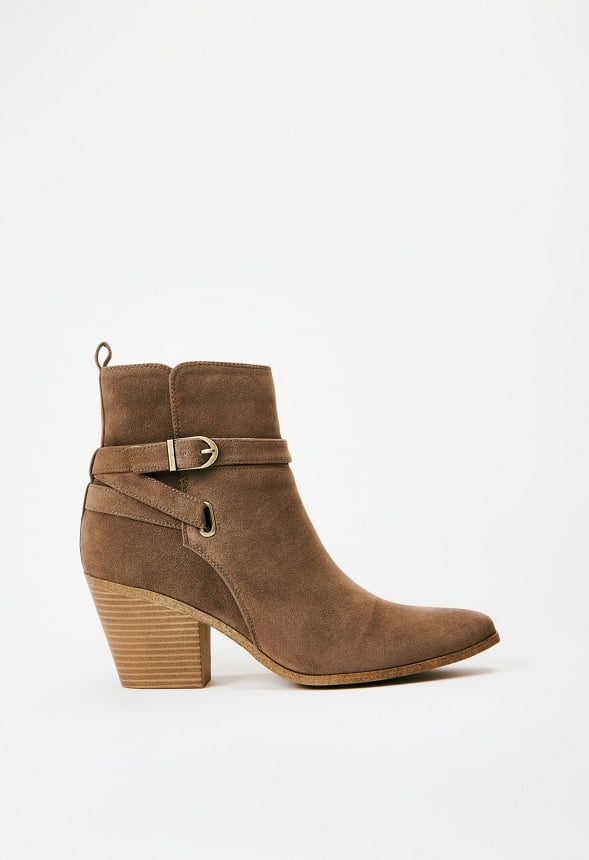 Della Ankle Bootie Taupe