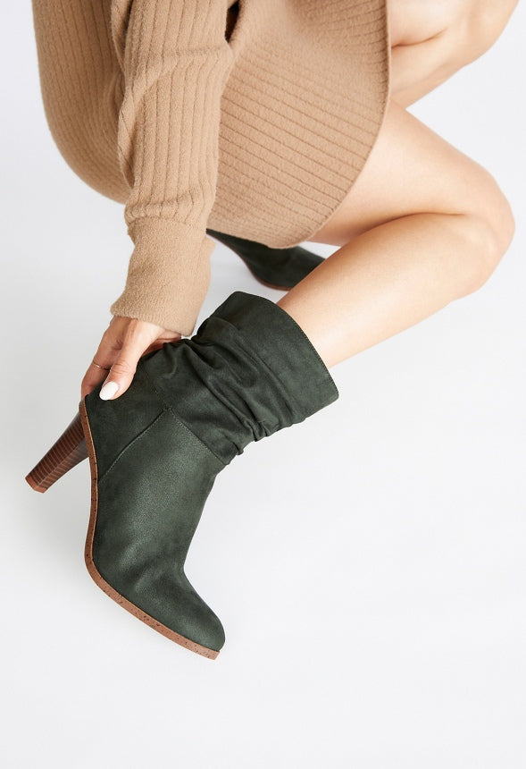 Bailee Slouchy Boot Kombu Green