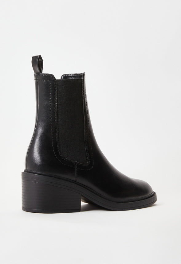 Loren Chelsea Bootie Black