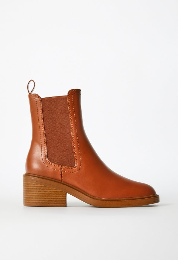 Loren Chelsea Bootie French Oak