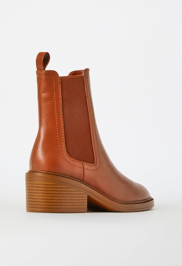 Loren Chelsea Bootie French Oak