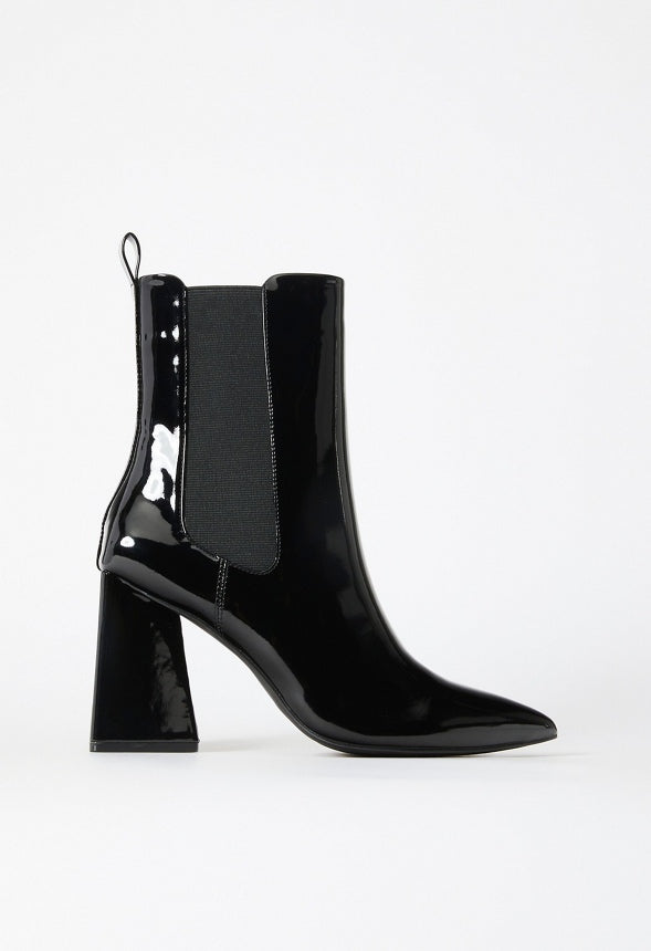 Pyper Heeled Bootie Black Caviar
