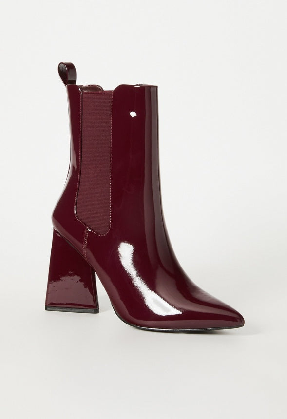 Pyper Heeled Bootie Oxblood