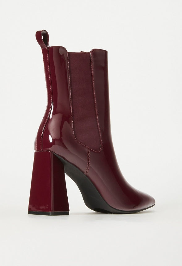 Pyper Heeled Bootie Oxblood
