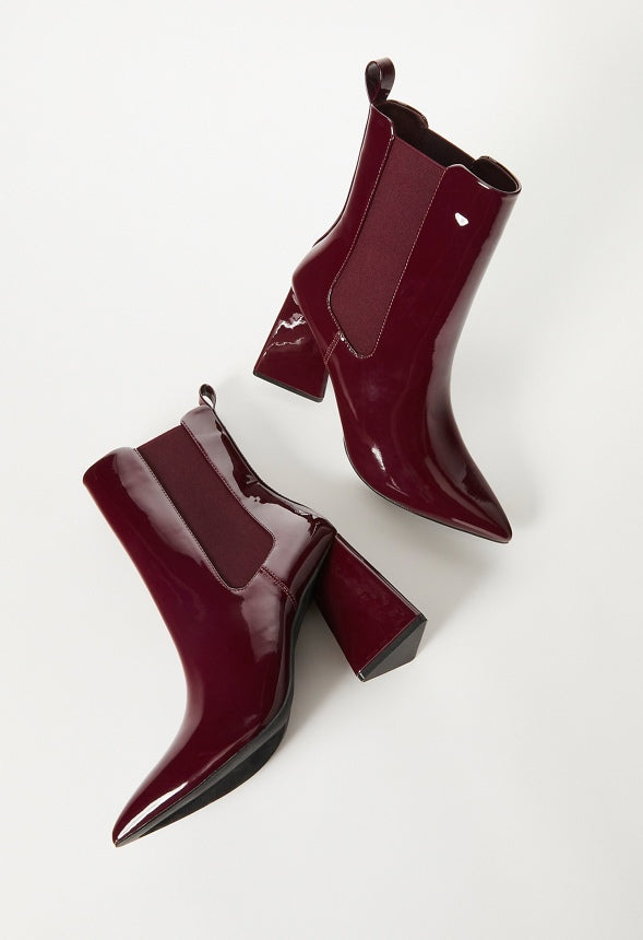 Pyper Heeled Bootie Oxblood