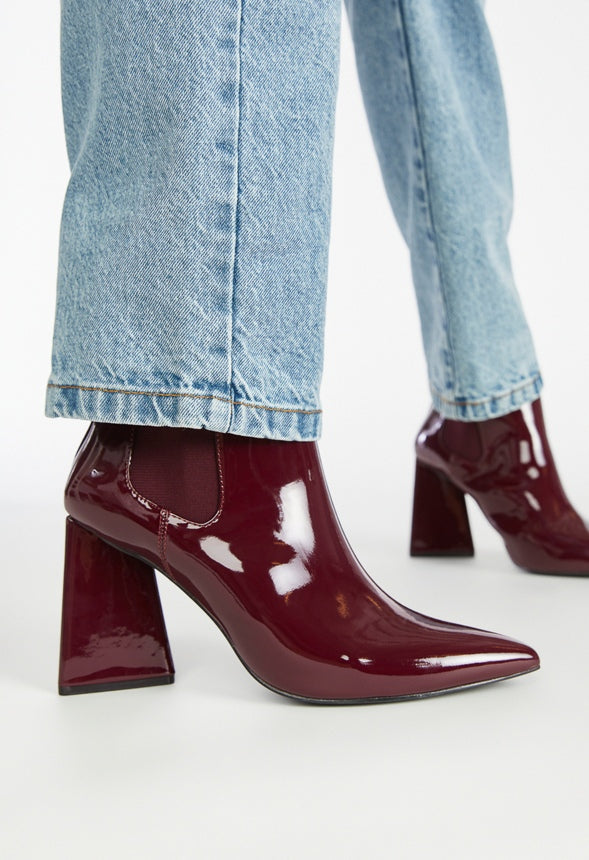 Pyper Heeled Bootie Oxblood