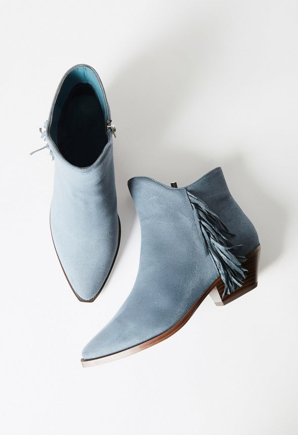 Tahlea Pointed Toe Bootie Stormy Gray