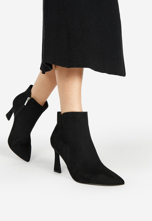 Yesenia Stiletto Bootie Black