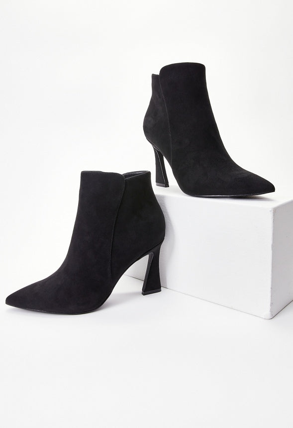 Yesenia Stiletto Bootie Black