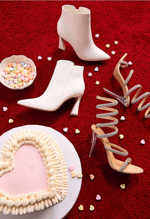 Yesenia Stiletto Bootie White