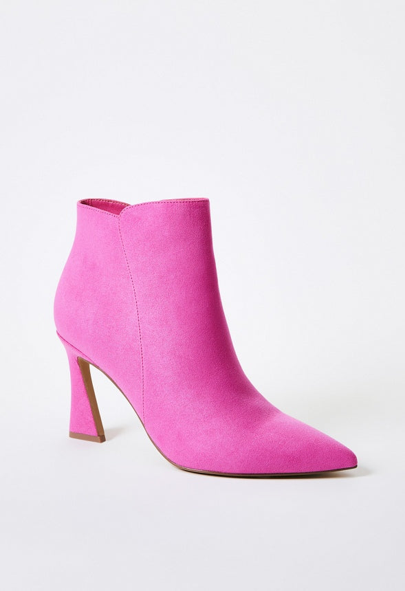 Yesenia Stiletto Bootie Pink