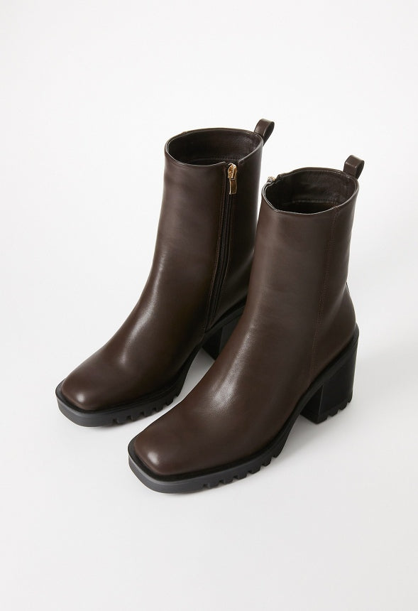 Maree Lug Sole Bootie Coffee