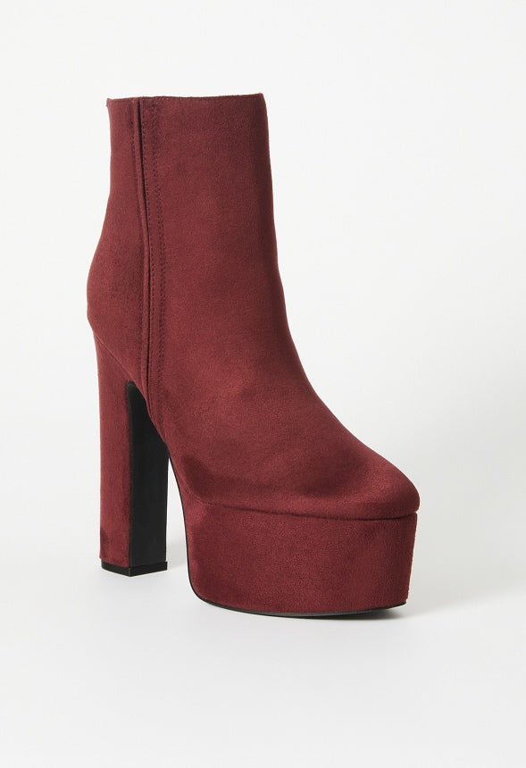 Brielle Platform Bootie Oxblood