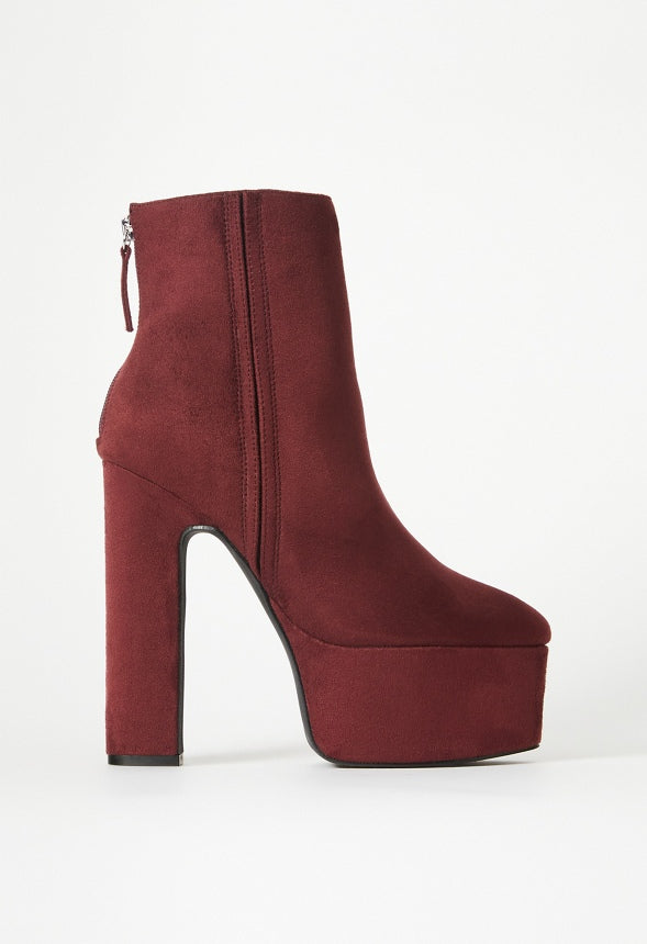 Brielle Platform Bootie Oxblood