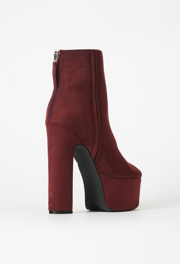 Brielle Platform Bootie Oxblood