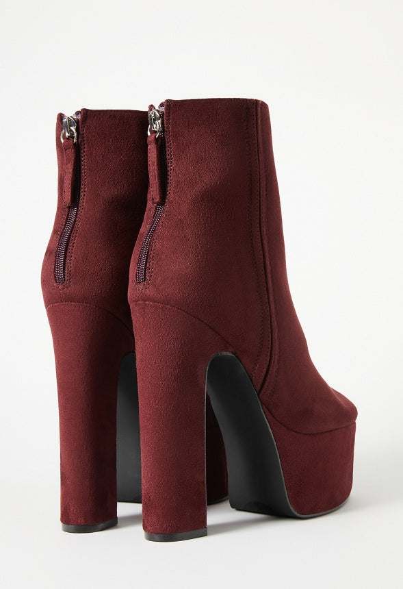 Brielle Platform Bootie Oxblood