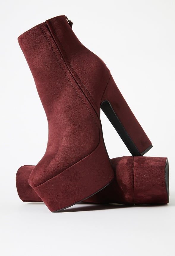 Brielle Platform Bootie Oxblood