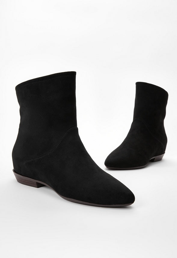 Tabby Western Bootie Black