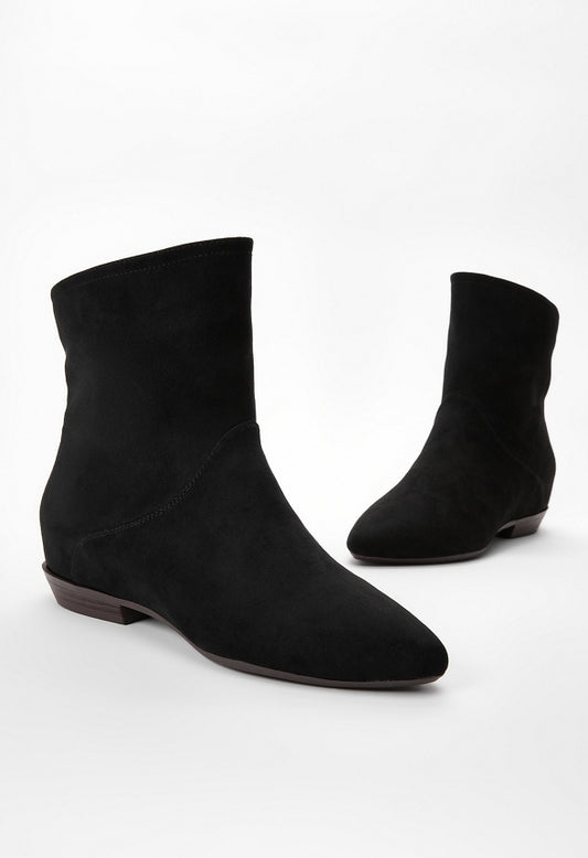 Tabby Western Bootie Black