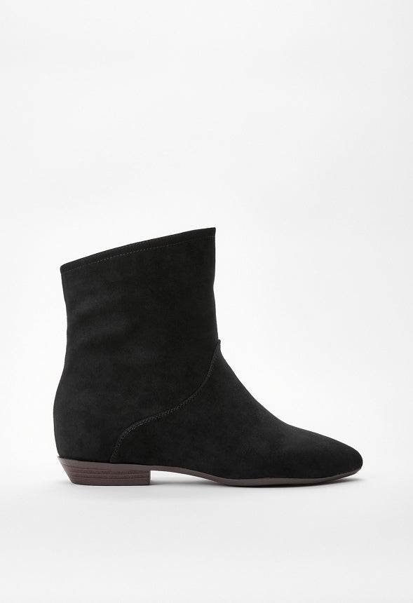 Tabby Western Bootie Black