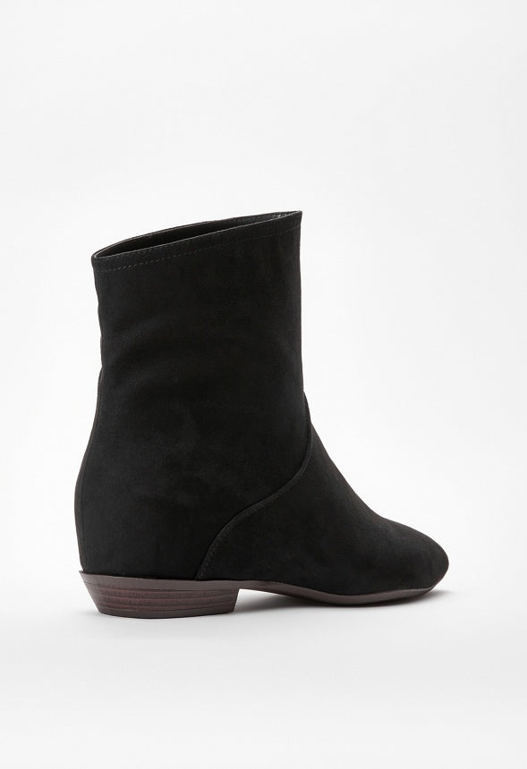Tabby Western Bootie Black