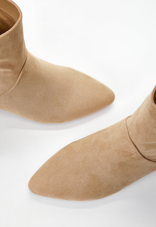 Tabby Western Bootie Sand