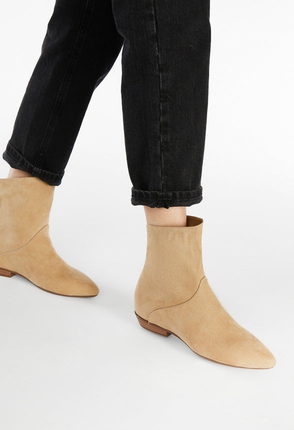Tabby Western Bootie Sand