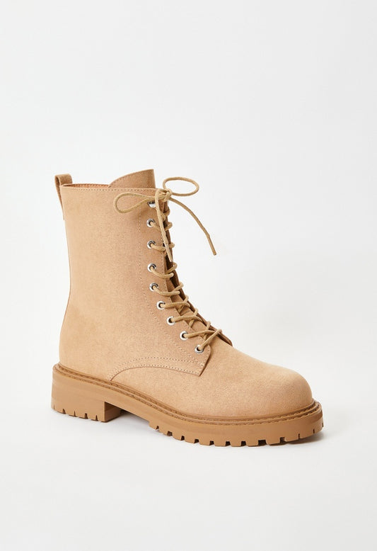 Briar Lace Up Bootie Sand