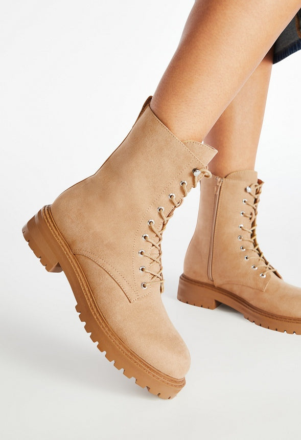 Briar Lace Up Bootie Sand