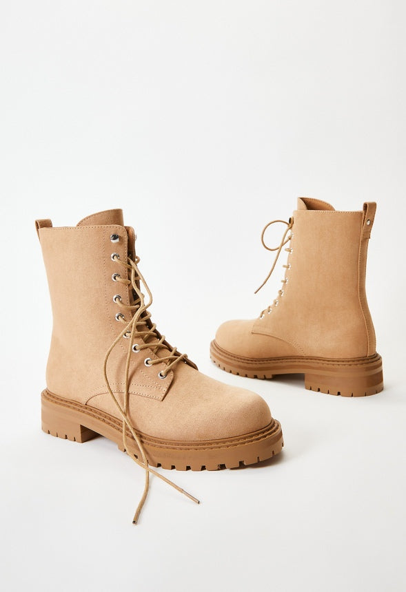 Briar Lace Up Bootie Sand