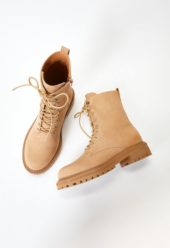 Briar Lace Up Bootie Sand