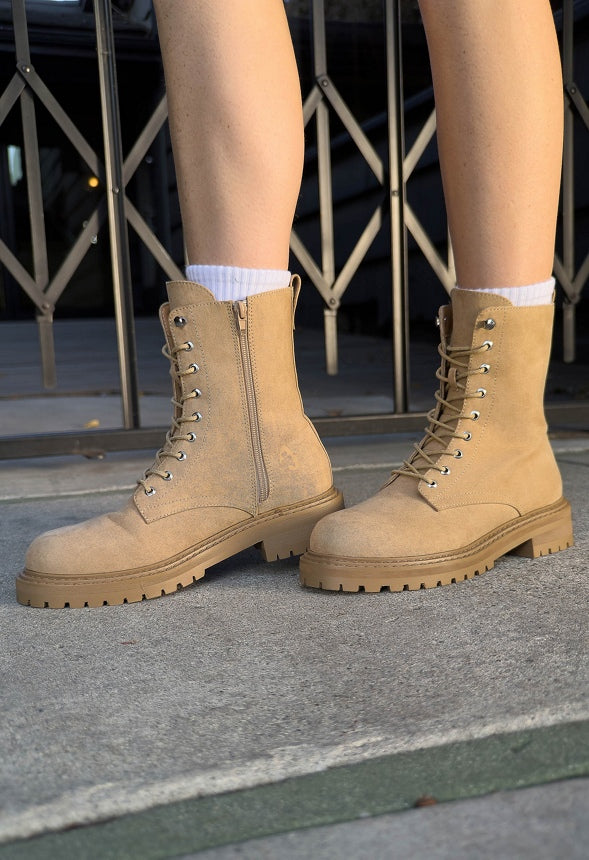 Briar Lace Up Bootie Sand