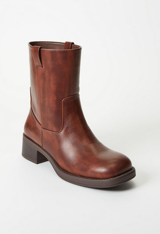 Indy Ankle Boot Leather Brown