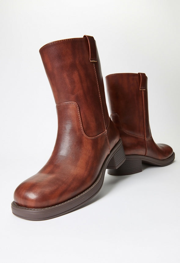 Indy Ankle Boot Leather Brown