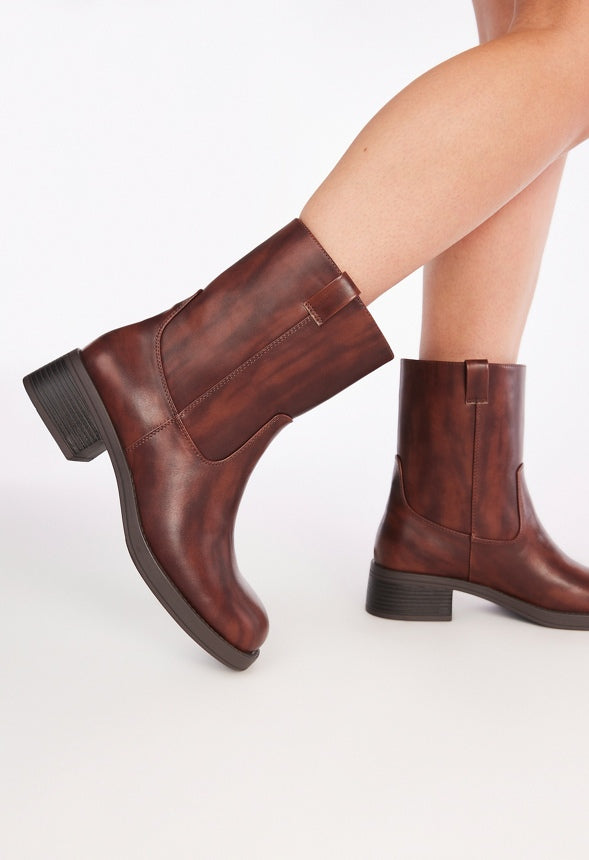 Indy Ankle Boot Leather Brown