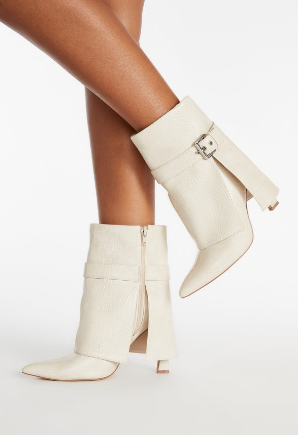 Isabelle Ankle Boot Birch White