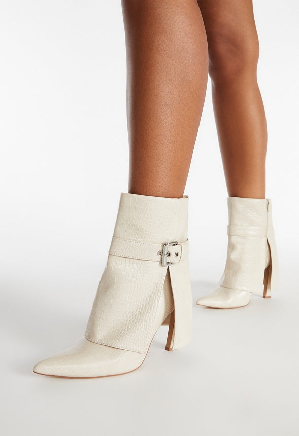 Isabelle Ankle Boot Birch White